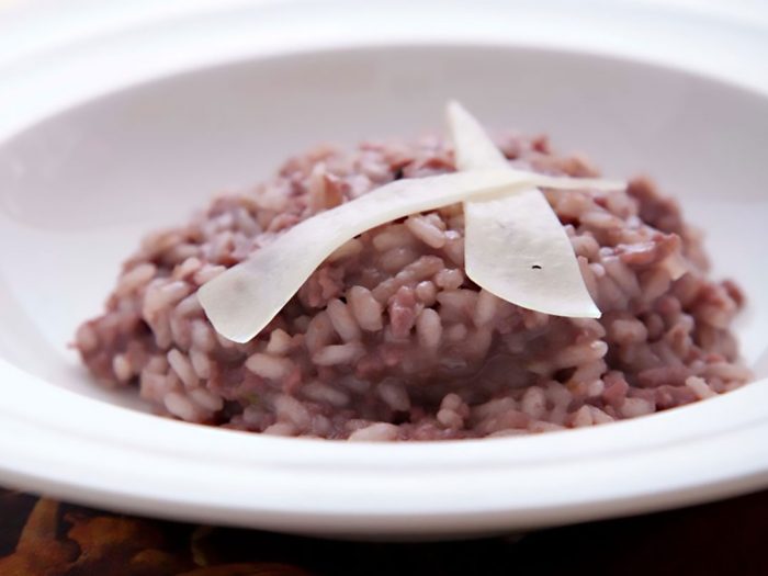 Il risotto al Chianti