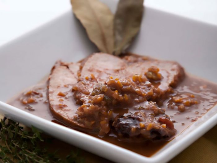 Cinghiale agrodolce
