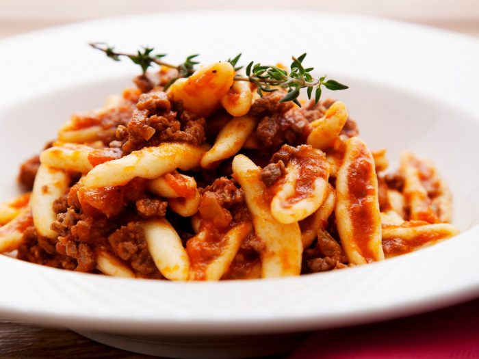 Cavatelli al sugo d’agnello